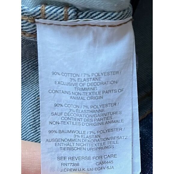 Madewell Taller 10" High-Rise Skinny Jeans: Drop-Hem Edition in Rosecliff Wash - Picture 10 of 16